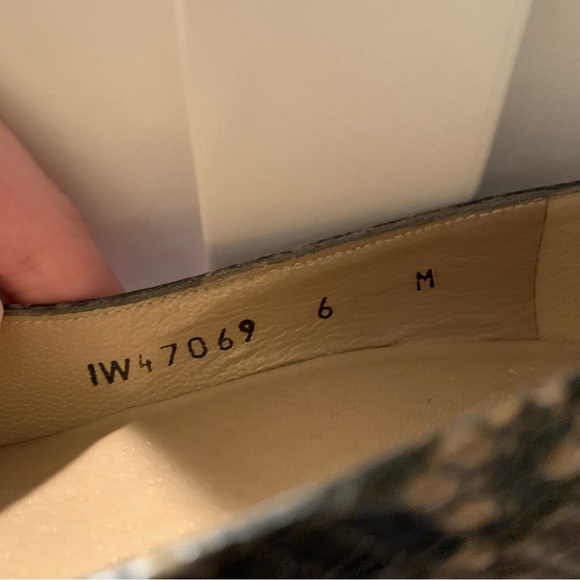 HP 🎉 Stuart Weitzman Designer Snakeskin Heels | Leather Shoes Pointed Toe Pumps - Picture 8 of 8